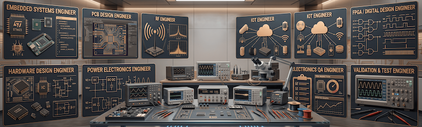 20 Electronics Engineering Job Roles Explained (2026)